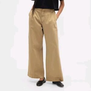 Gap Ultra Wide Leg High Rise Khaki Pants XXL Mojave Brown NEW